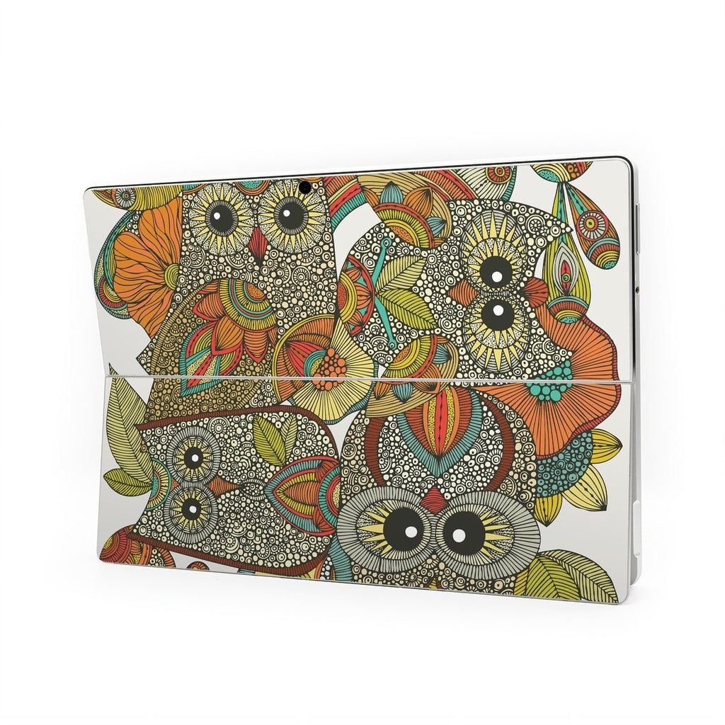 4 owls - Microsoft Surface Pro Skin