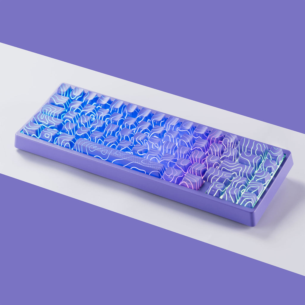 XVX M67 JadeStone Interstellar Black Tri-Mode RGB Mechanical Keyboard