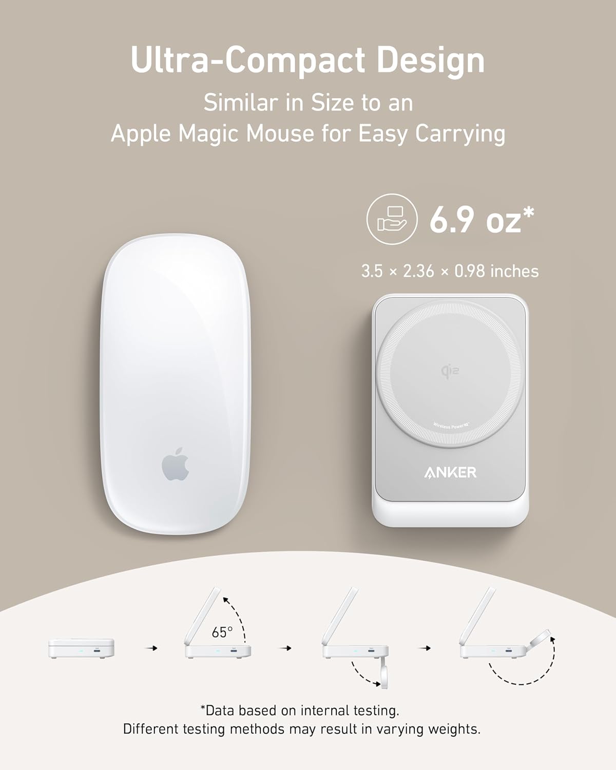 Anker MagGo Wireless Charging Station (Foldable 3-in-1)
