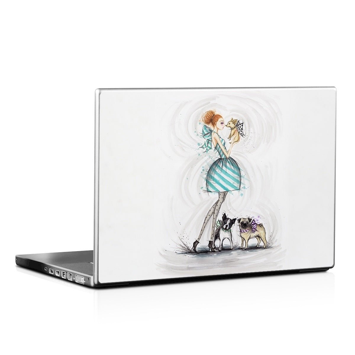 A Kiss for Dot - Laptop Lid Skin