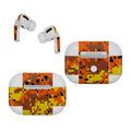 Digital Orange Camo - Apple AirPods Pro Skin