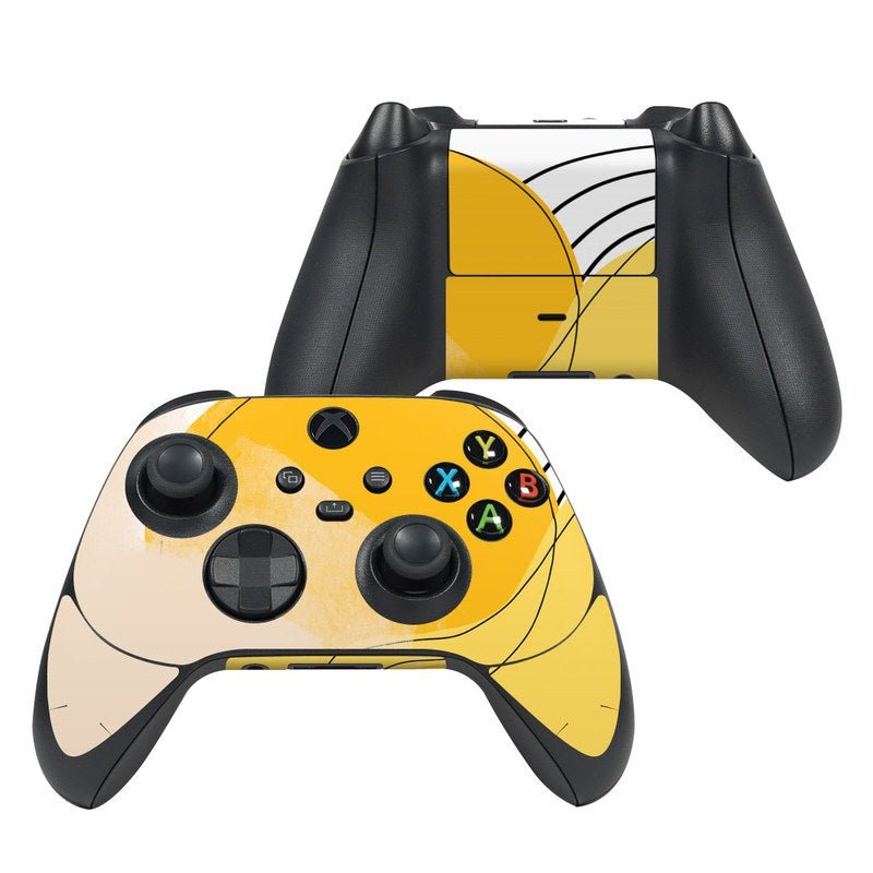 Abstract Yellow - Microsoft Xbox Series X Controller Skin