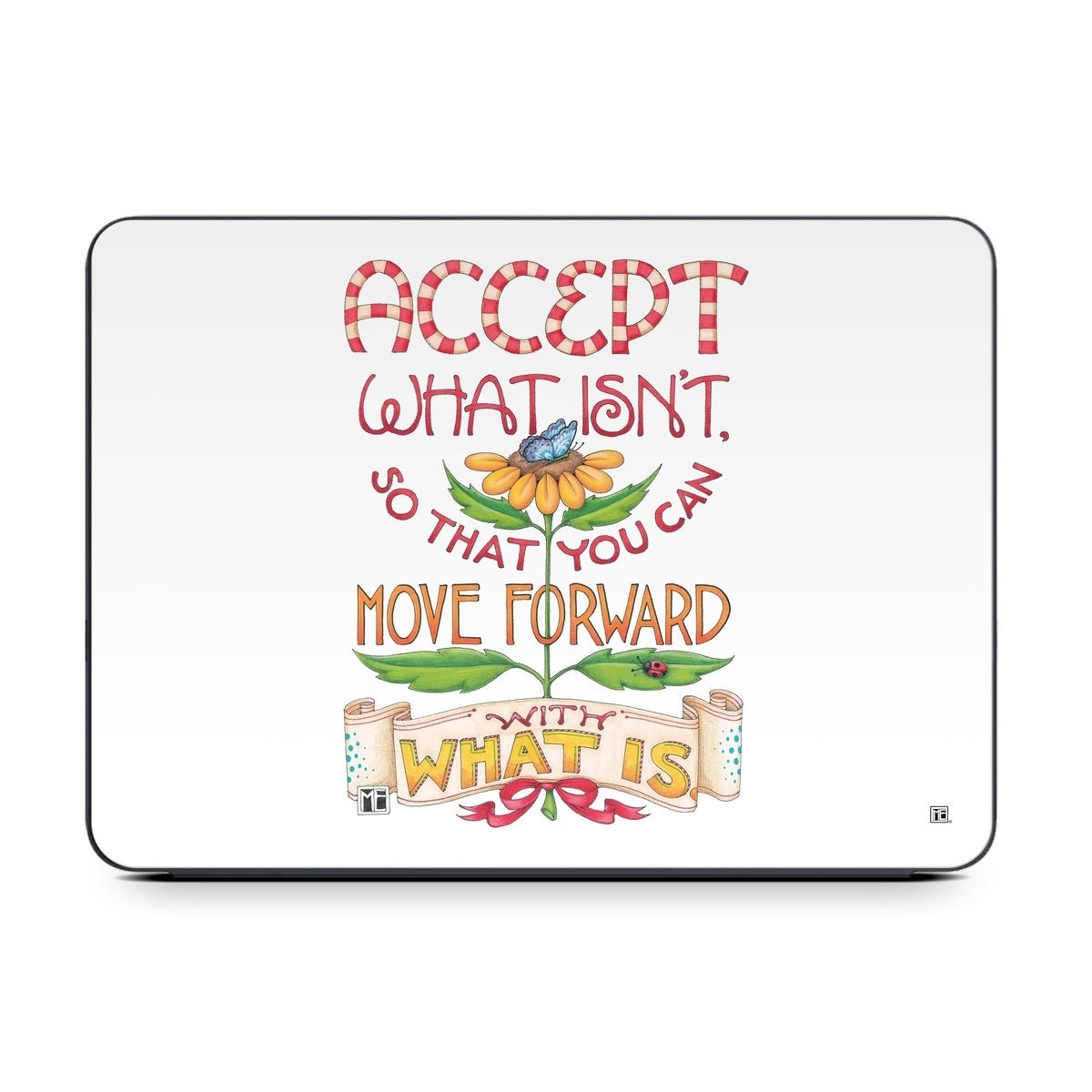 Accept What Isn't - Apple Smart Keyboard Folio Skin