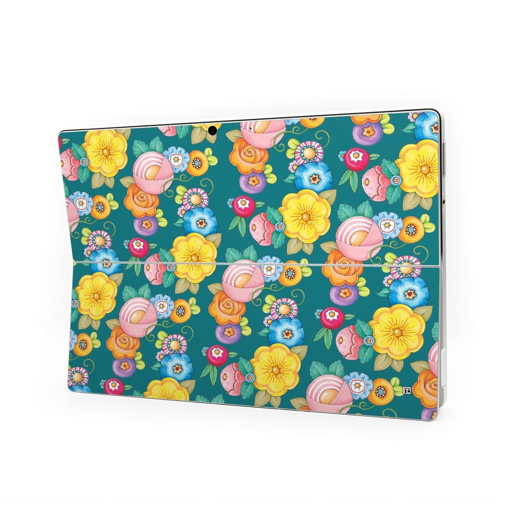 Act Right Flowers - Microsoft Surface Pro Skin