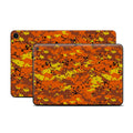 Digital Orange Camo - Amazon Fire Skin