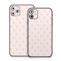 Patterned Hearts - Apple iPhone 11 Skin