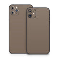 Solid State Flat Dark Earth - Apple iPhone 11 Skin