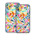 Watercolor Colorful Brushstrokes - Apple iPhone 11 Skin