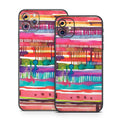 Watercolor Lines - Apple iPhone 11 Skin