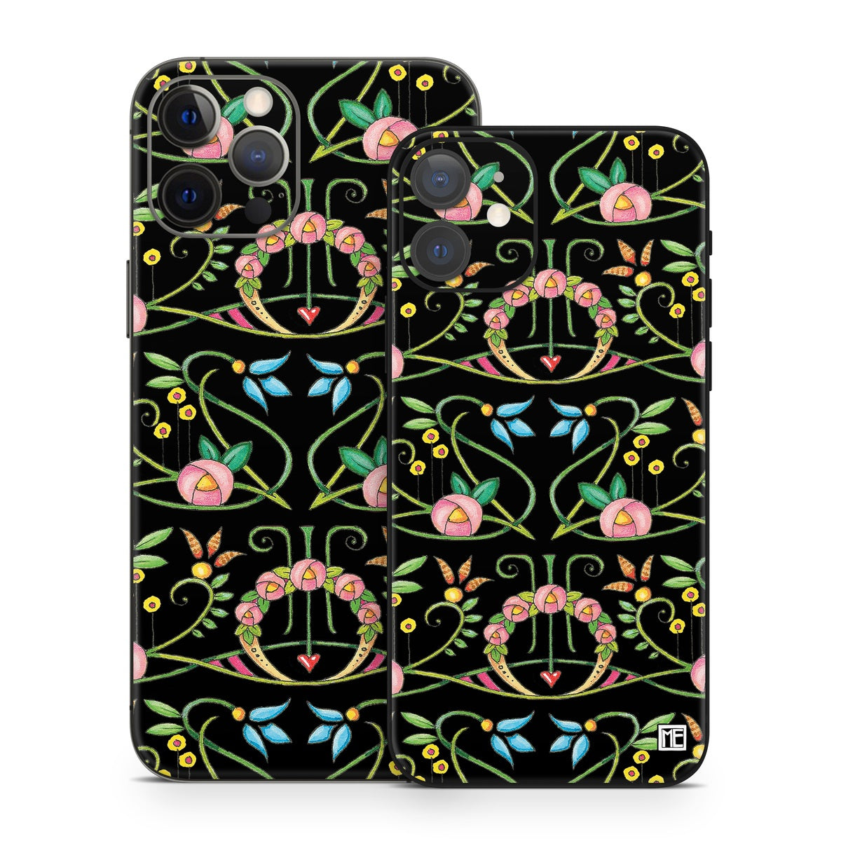 Change Nothing Flowers - Apple iPhone 12 Skin