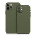 Solid State Olive Drab - Apple iPhone 12 Skin