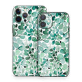 Watercolor Eucalyptus Leaves - Apple iPhone 12 Skin