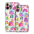 Watercolor Rainbows - Apple iPhone 12 Skin