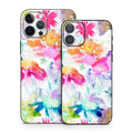 Watercolor Spring Memories - Apple iPhone 12 Skin