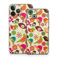 Bird Flowers - Apple iPhone 13 Skin