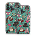 Tattoo Dogs - Apple iPhone 13 Skin