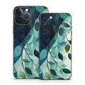 Teal and Indigo - Apple iPhone 13 Skin