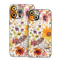 Summer Watercolor Sunflowers - Apple iPhone 14 Skin
