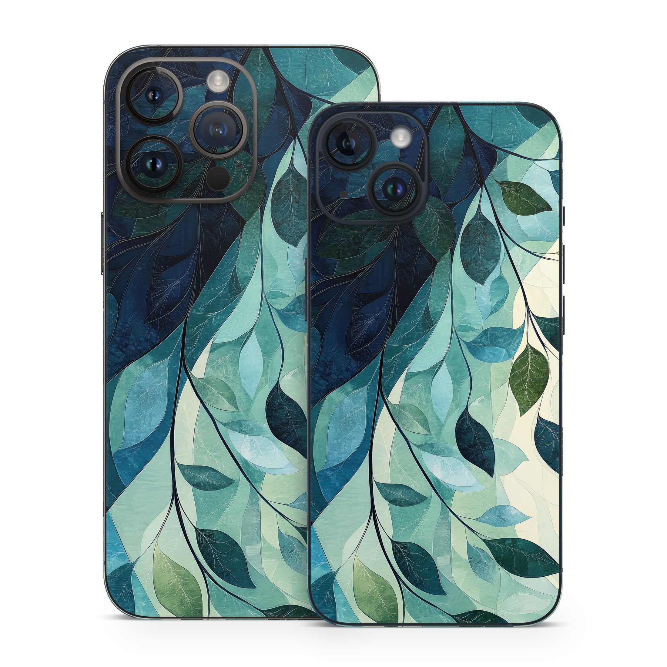 Teal and Indigo - Apple iPhone 14 Skin