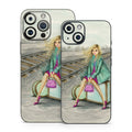 Lulu Waiting by the Train Tracks - Apple iPhone 14 Skin
