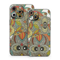 4 owls - Apple iPhone 15 Skin