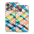 Check Stripe - Apple iPhone 15 Skin