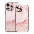 Satin Marble - Apple iPhone 15 Skin