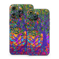 Stained Glass Tree - Apple iPhone 15 Skin