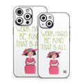 Work Hard - Apple iPhone 15 Skin