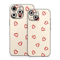 Tumbling Valentines - Apple iPhone 15 Skin