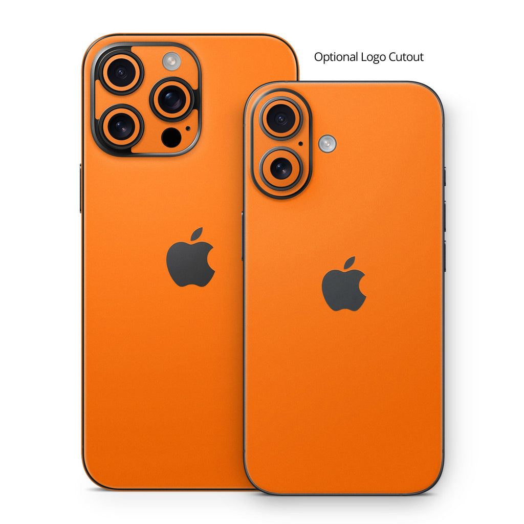 Solid State Pumpkin - Apple iPhone 16 Skin