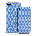Blue Checks - Apple iPhone 8 Skin