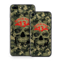 Camo Skull - Apple iPhone 8 Skin
