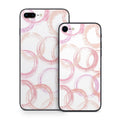 Pink Circles - Apple iPhone 8 Skin