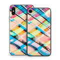 Check Stripe - Apple iPhone X Skin
