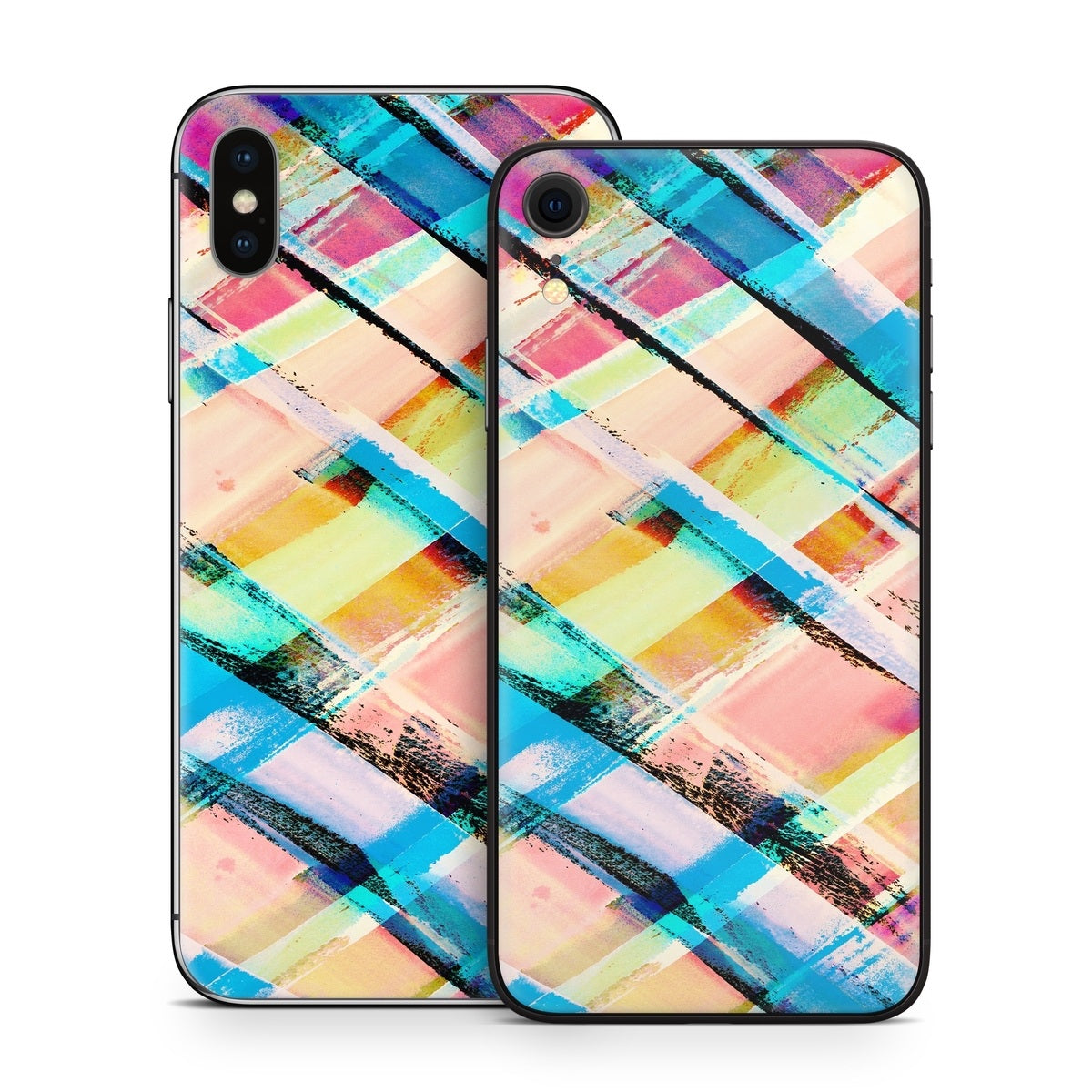 Check Stripe - Apple iPhone X Skin
