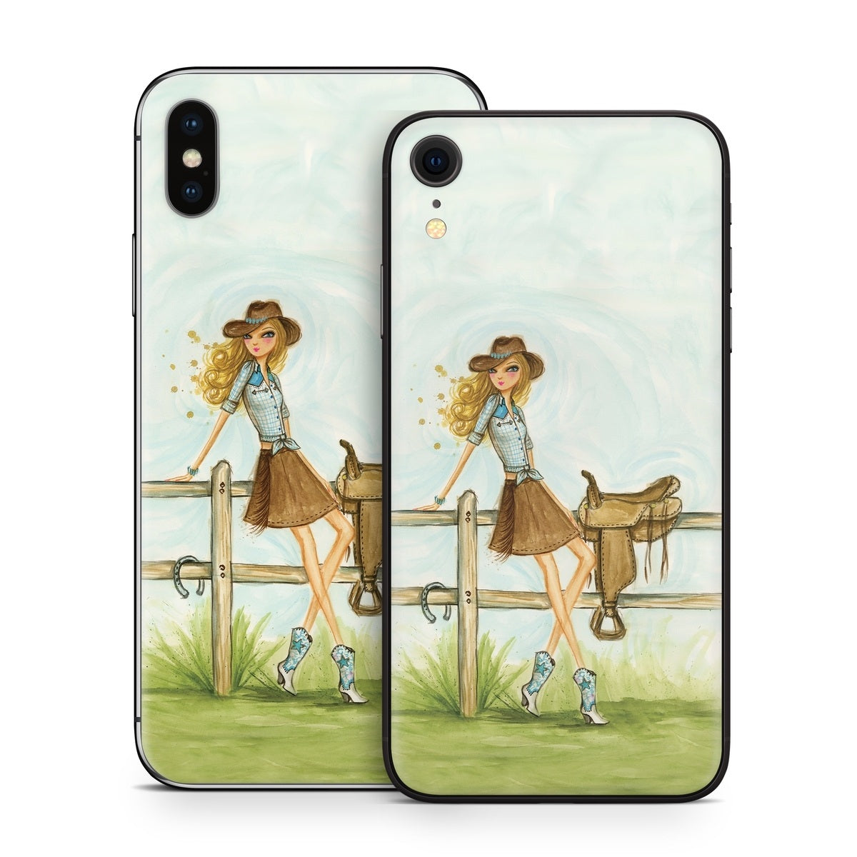 Cowgirl Glam - Apple iPhone X Skin