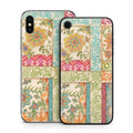 Ikat Floral - Apple iPhone X Skin