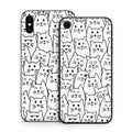 Moody Cats - Apple iPhone X Skin