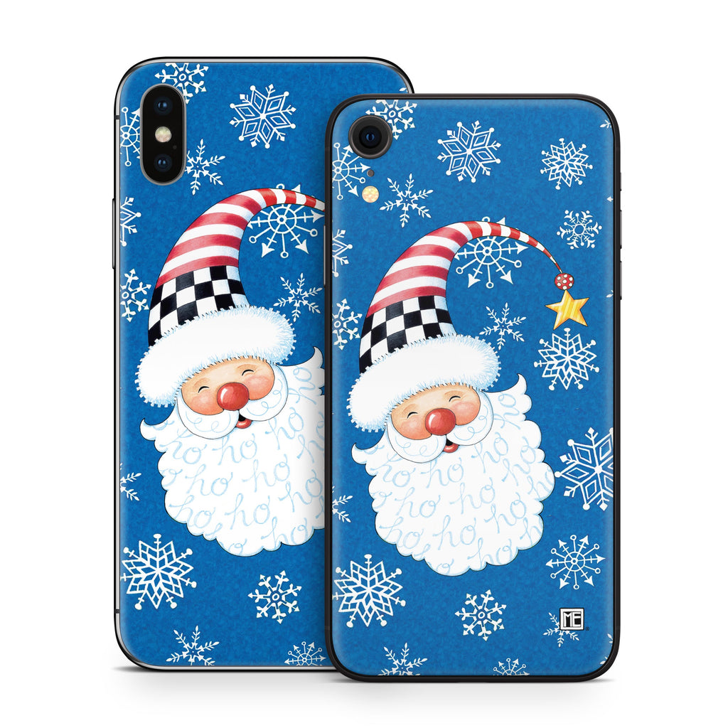 Santa Snowflake - Apple iPhone X Skin