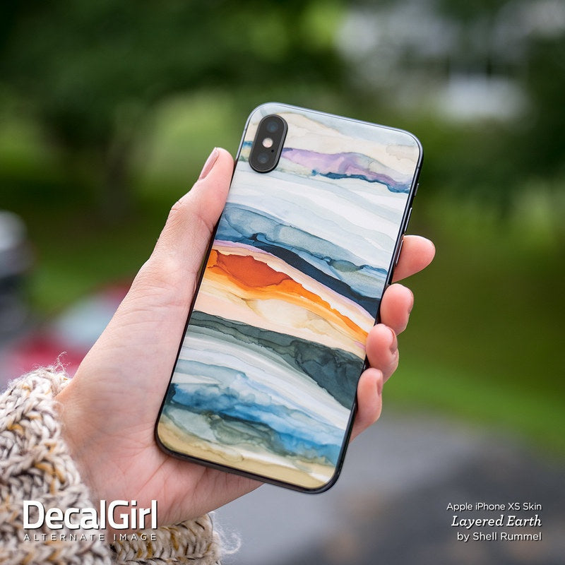 Solid State Black - Apple iPhone X Skin