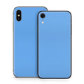 Solid State Blue - Apple iPhone X Skin