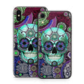 Sugar Skull Sombrero - Apple iPhone X Skin
