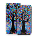 Tree Carnival - Apple iPhone X Skin
