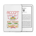 Accept What Isn't - Amazon Kindle Skin