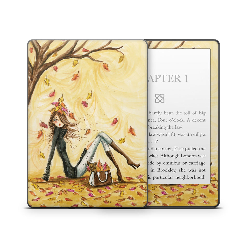 Autumn Leaves - Amazon Kindle Skin
