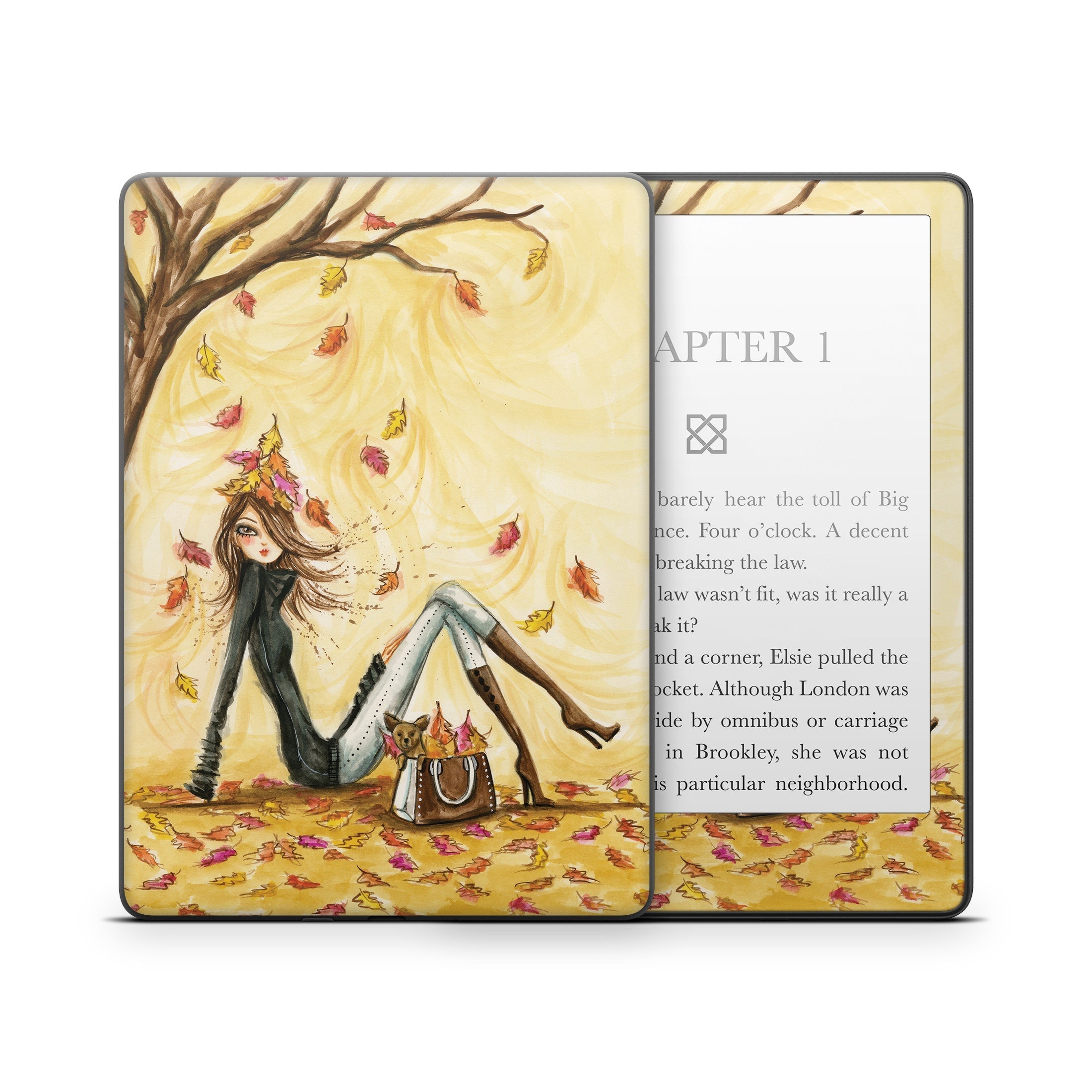 Autumn Leaves - Amazon Kindle Skin