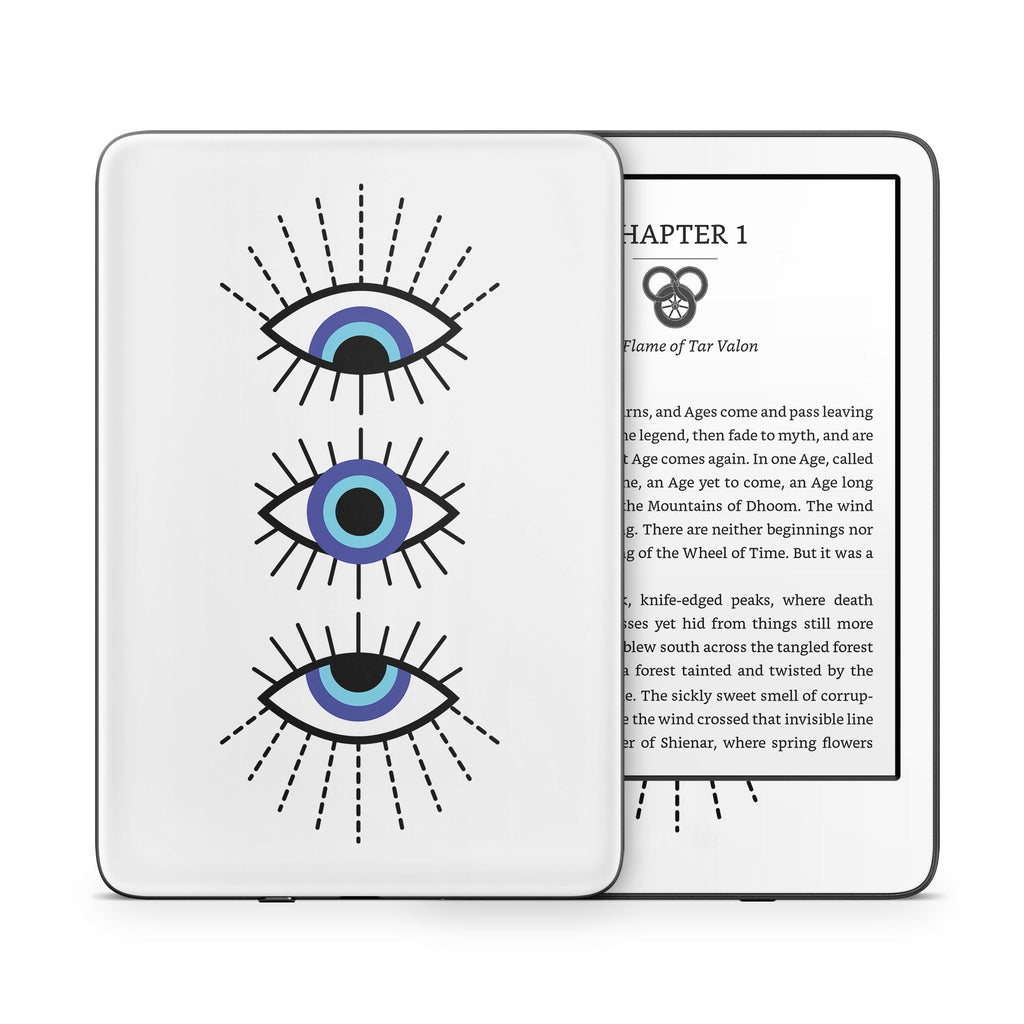Blue Eyes - Amazon Kindle Skin
