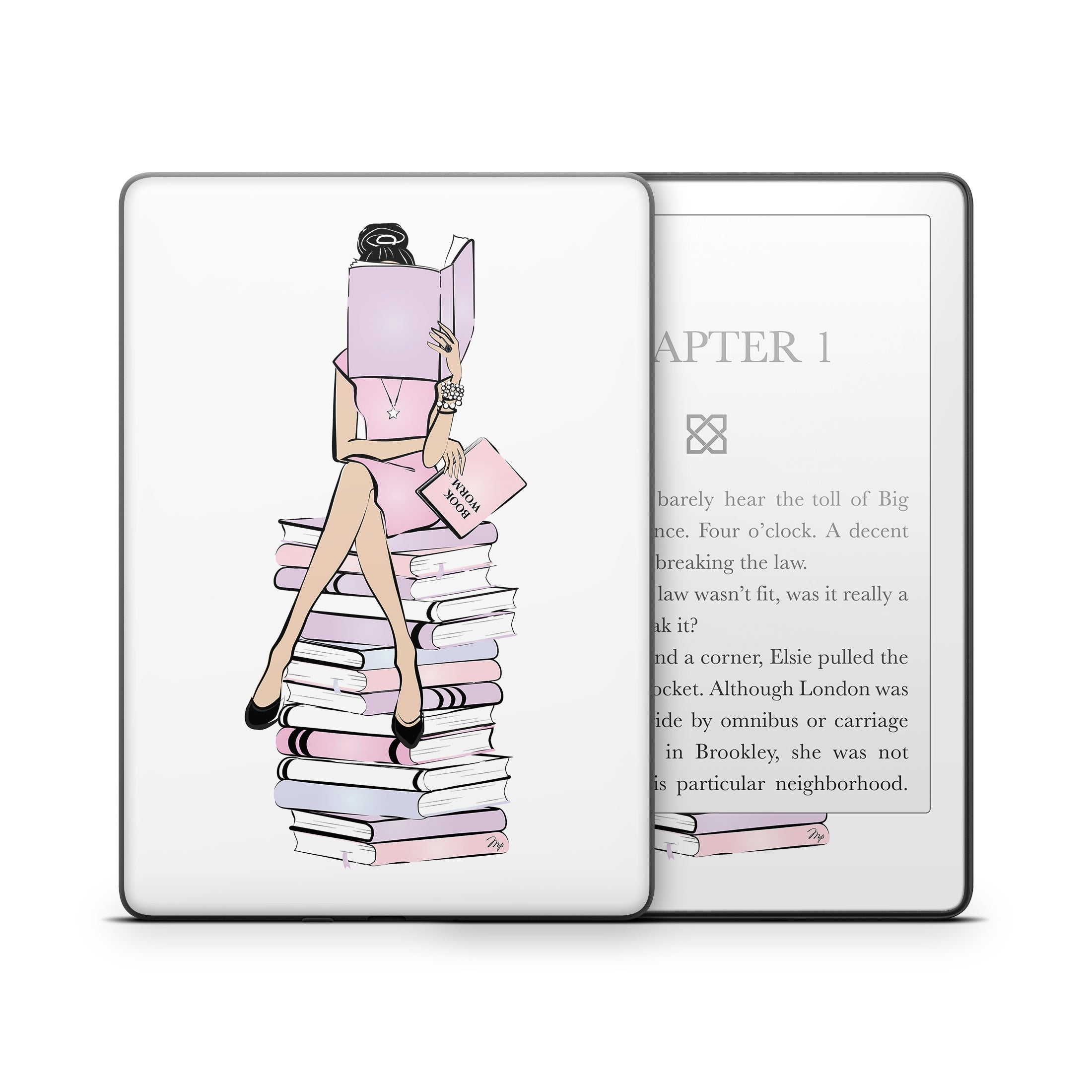 Bookworm - Amazon Kindle Skin