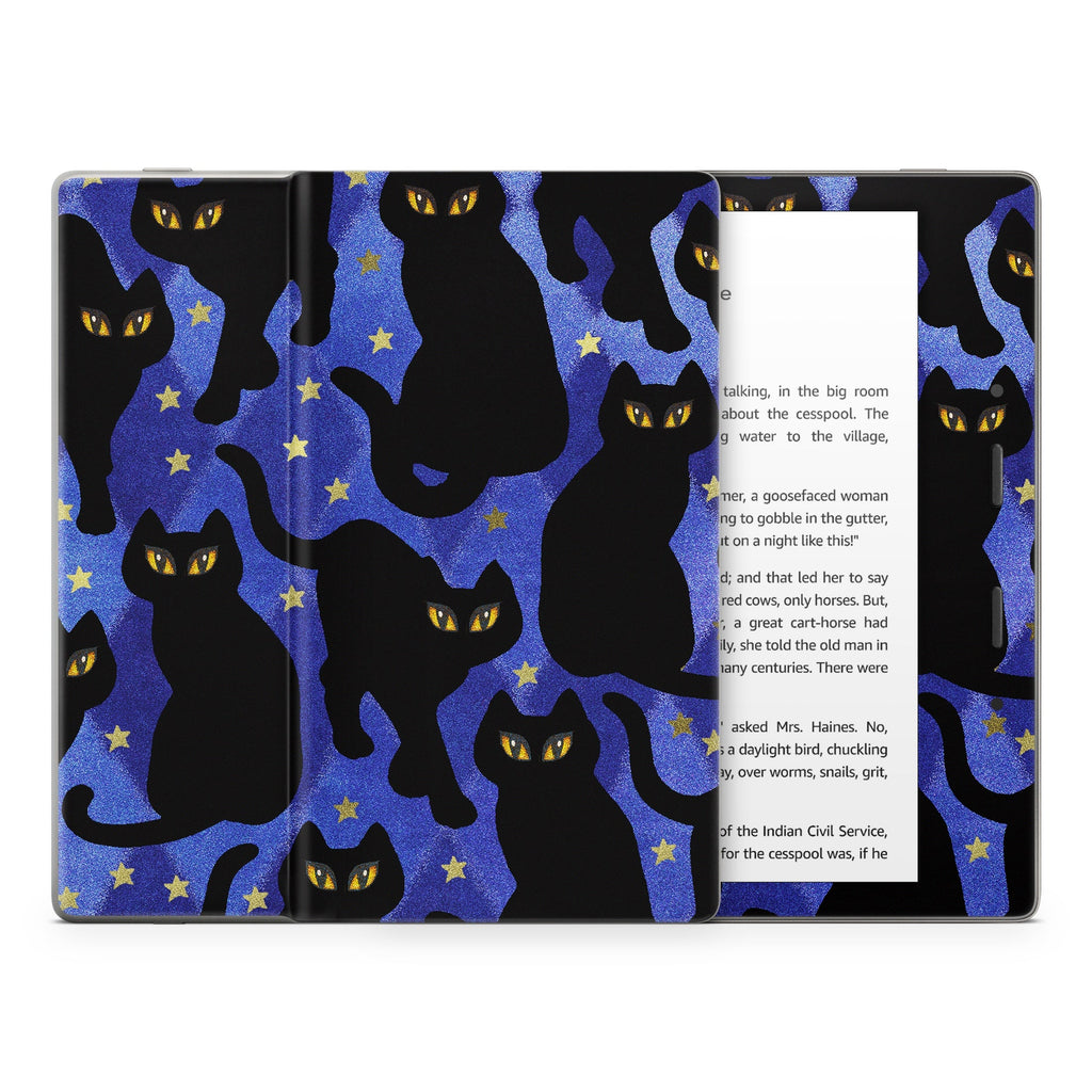 Cat Silhouettes - Amazon Kindle Skin